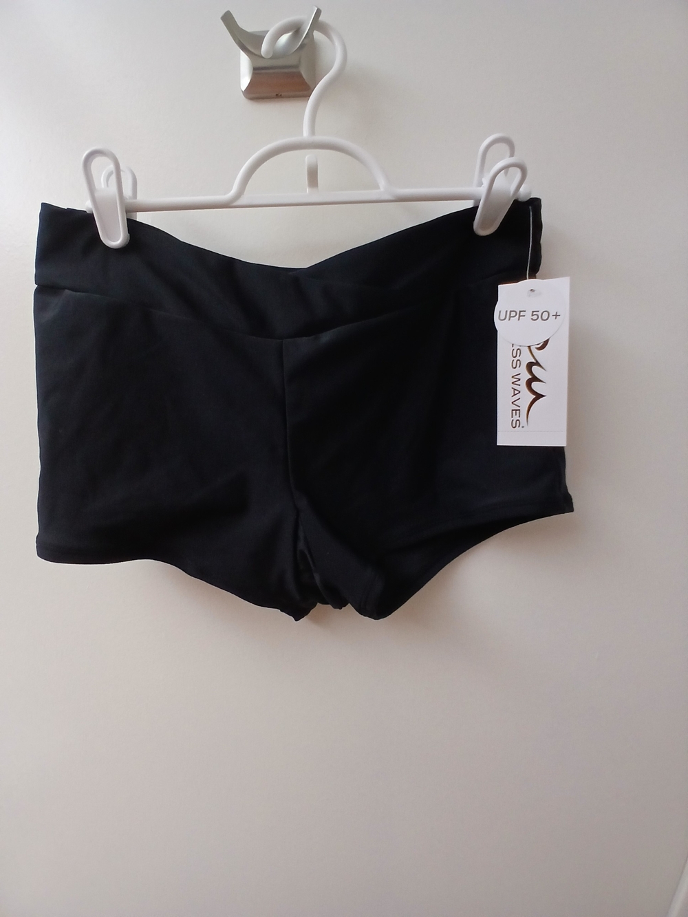 Endless Waves Black Swim Shorts - UPF 50+